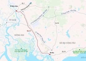 NGHIÊN CỨU NÂNG CẤP QUỐC LỘ 51 THÀNH CAO TỐC ĐÔ THỊ